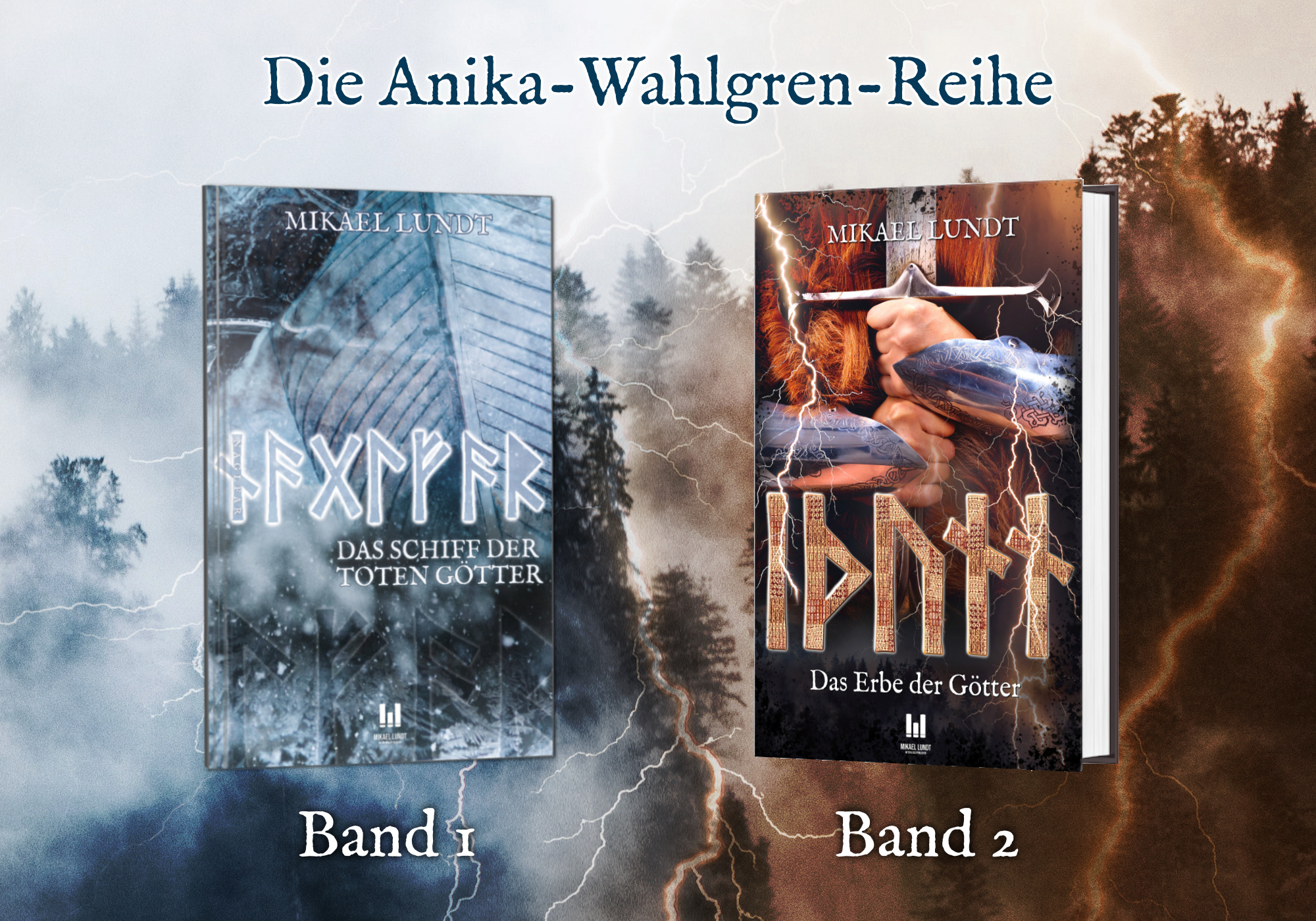Die Anika-Wahlgren-Reihe von Mikael Lundt.