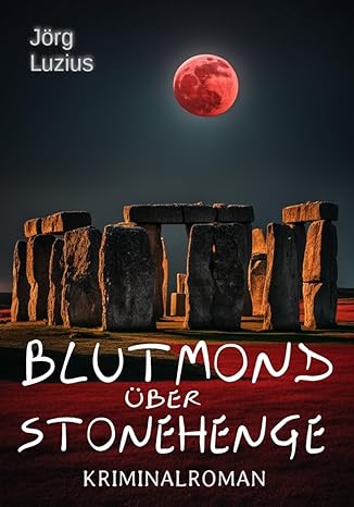 Blutmond über Stonehenge